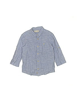 Zara Kids Long Sleeve Button-Down Shirt (view 1)