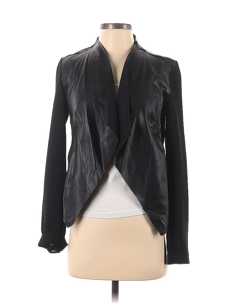Kut from the Kloth Black Faux Leather Jacket Size XS - photo 1