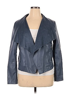 Bagatelle Collection Drape Jacket in Blue