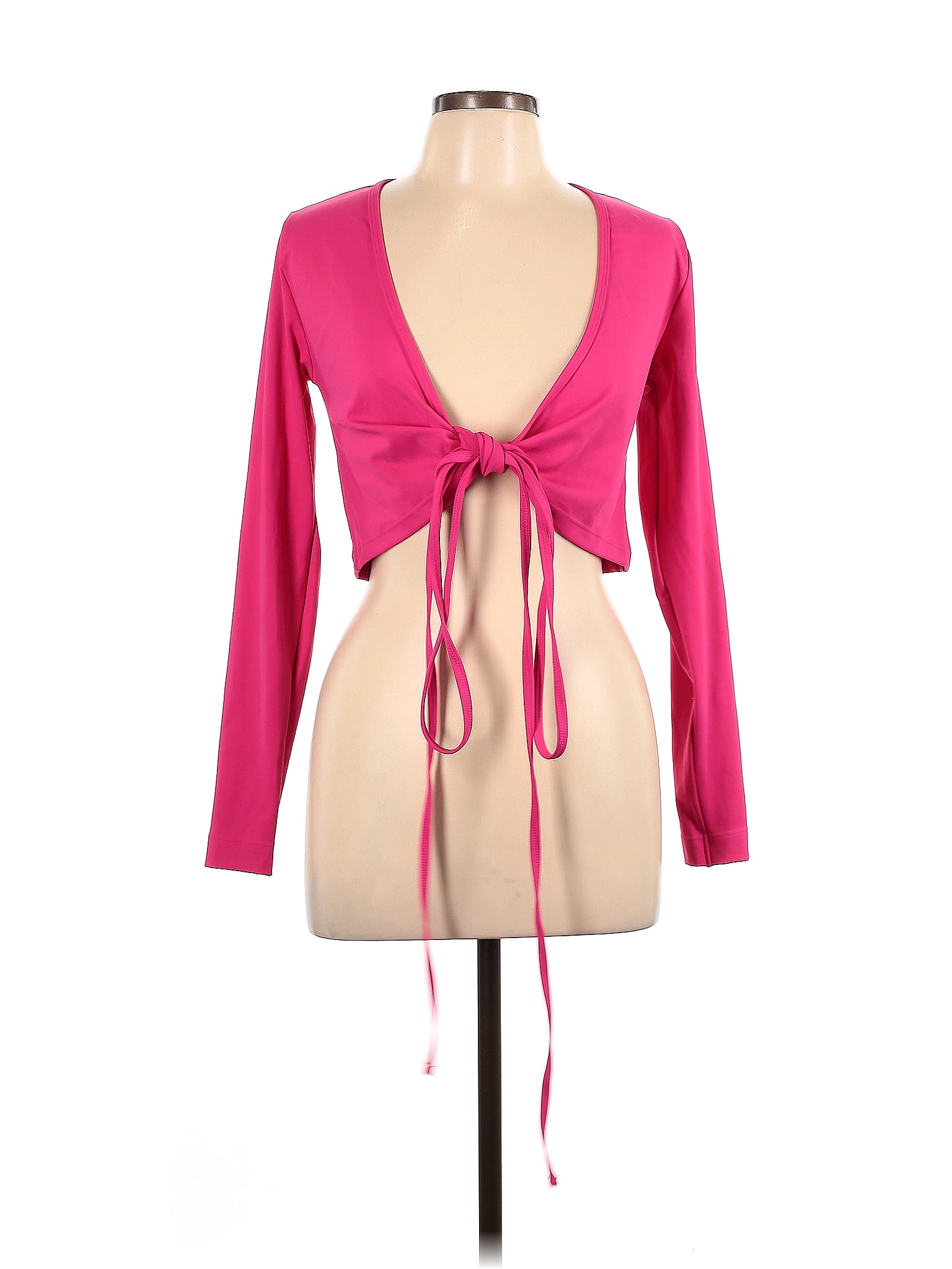Set Active Pink Long Sleeve Top Size L - 71% off | ThredUp