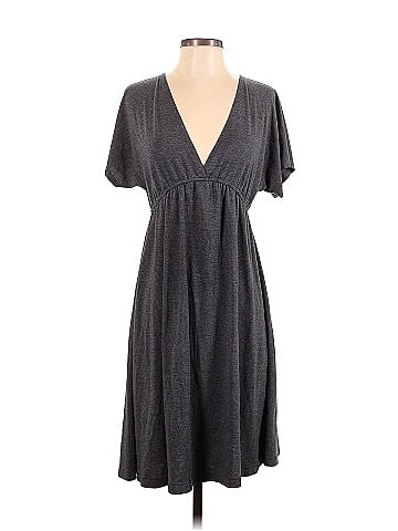 Mossimo Gray Casual Dress Size S - 56% off