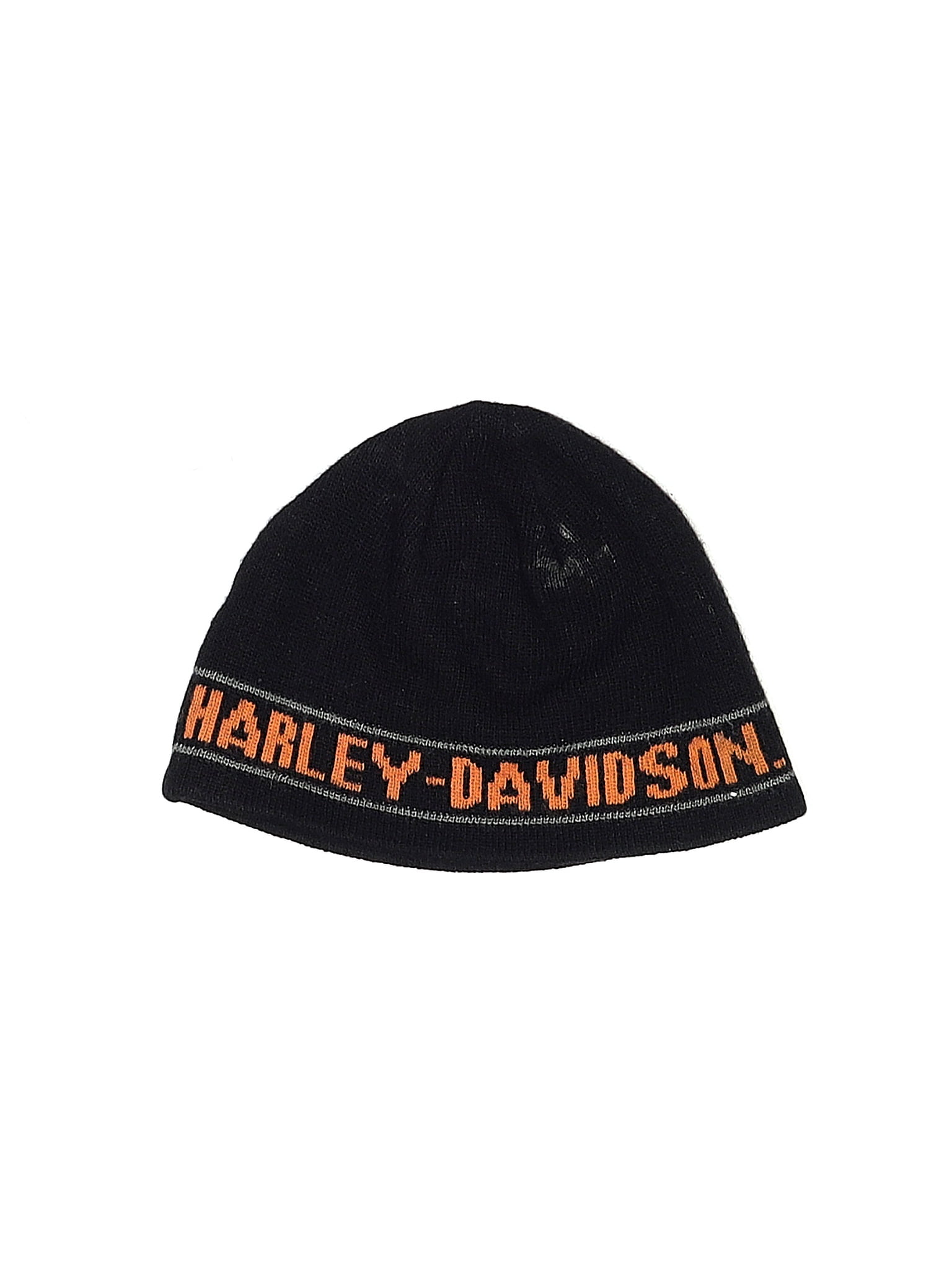 Harley-Davidson knit beanie, one size fits all acrylic black type Vintage Second Hand