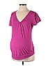 Old Navy - Maternity Pink Short Sleeve Top Size S (Maternity) - photo 1