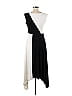Maggy London Color Block Black Casual Dress Size 6 - photo 2