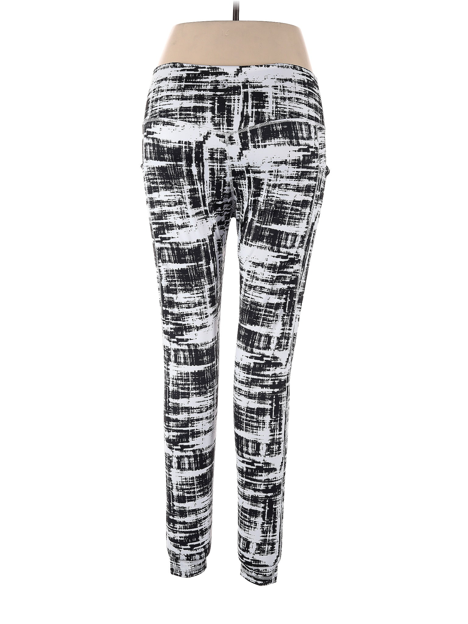 Buffbunny Multi Color Silver Leggings Size XL - 65% off