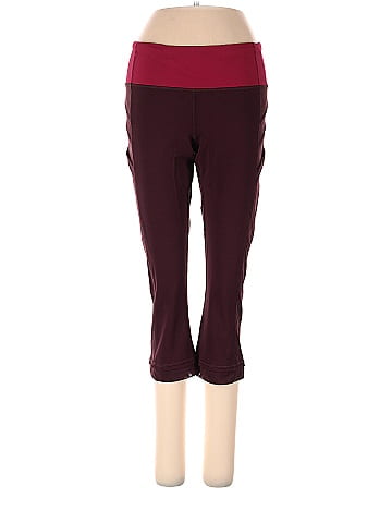 Lululemon Athletica Burgundy Active Pants Size 4 - 72% off