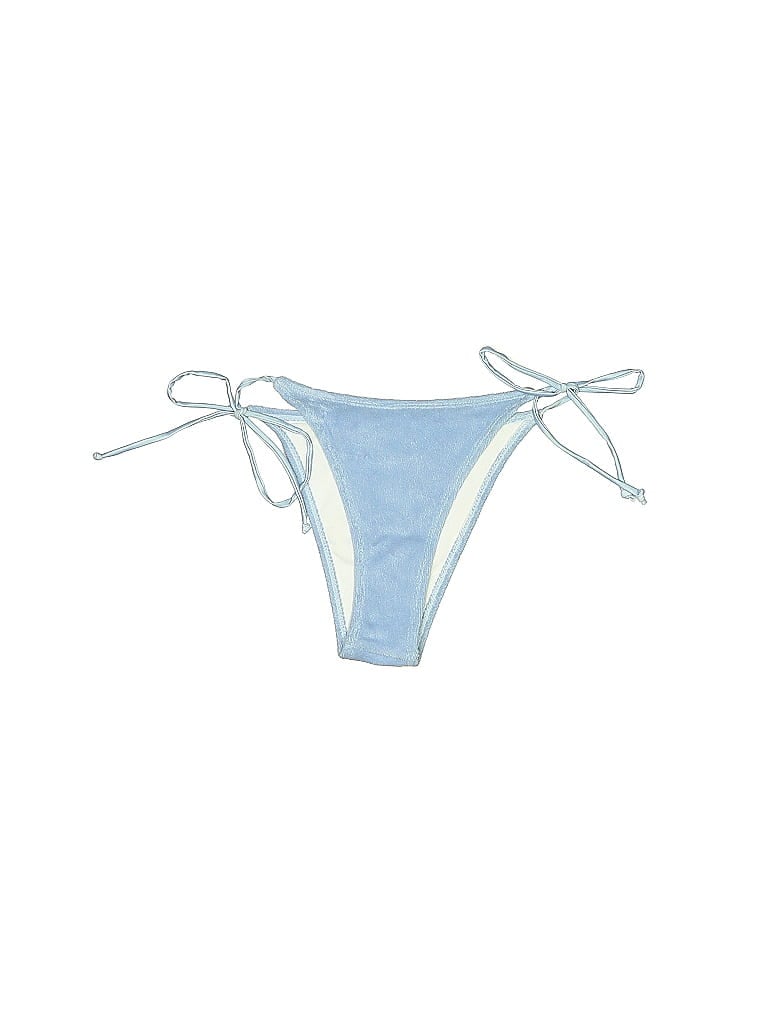 Pre-owned Shein Swimsuit Bottoms In Blue