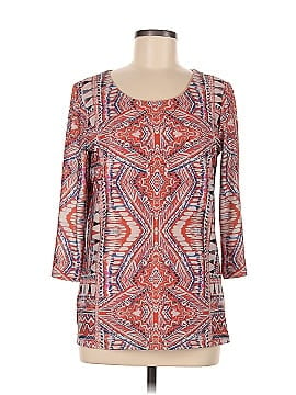 Tribal 3/4 Sleeve Blouse (view 1)