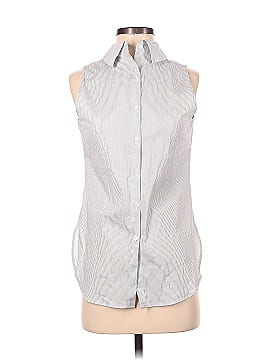 Ann Taylor Factory Sleeveless Button-Down Shirt (view 1)