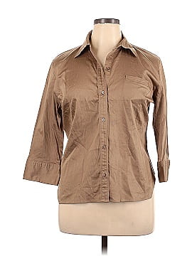 Banana Republic 3/4 Sleeve Button-Down Shirt (view 1)