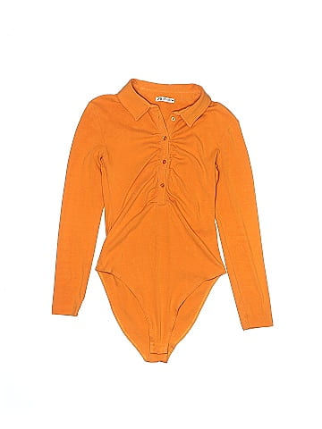 Gymshark Solid Orange Jacket Size XL - 73% off