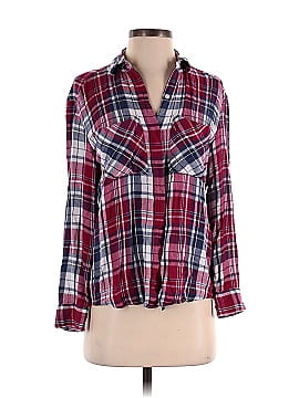 Express Long Sleeve Button-Down Shirt (view 1)