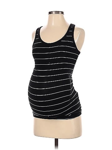 Topshop Maternity Black Sleeveless T-Shirt Size 10 (Maternity) - 59% off