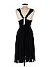 Yigal Azrouël New York 100% Rayon Black Cocktail Dress Size Med (2) - photo 2