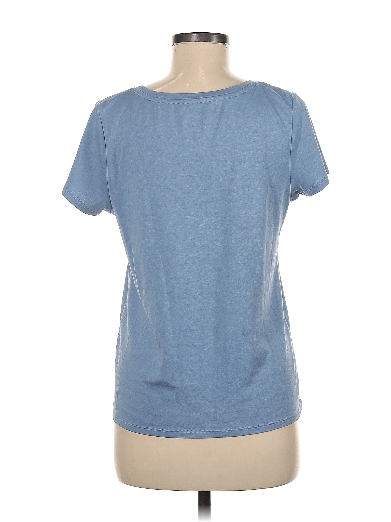 J.Jill 100% Cotton Blue Active T-Shirt Size XL - 70% off