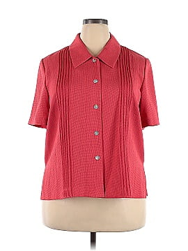 Miss Dorby Short Sleeve Button-Down Shirt (view 1)