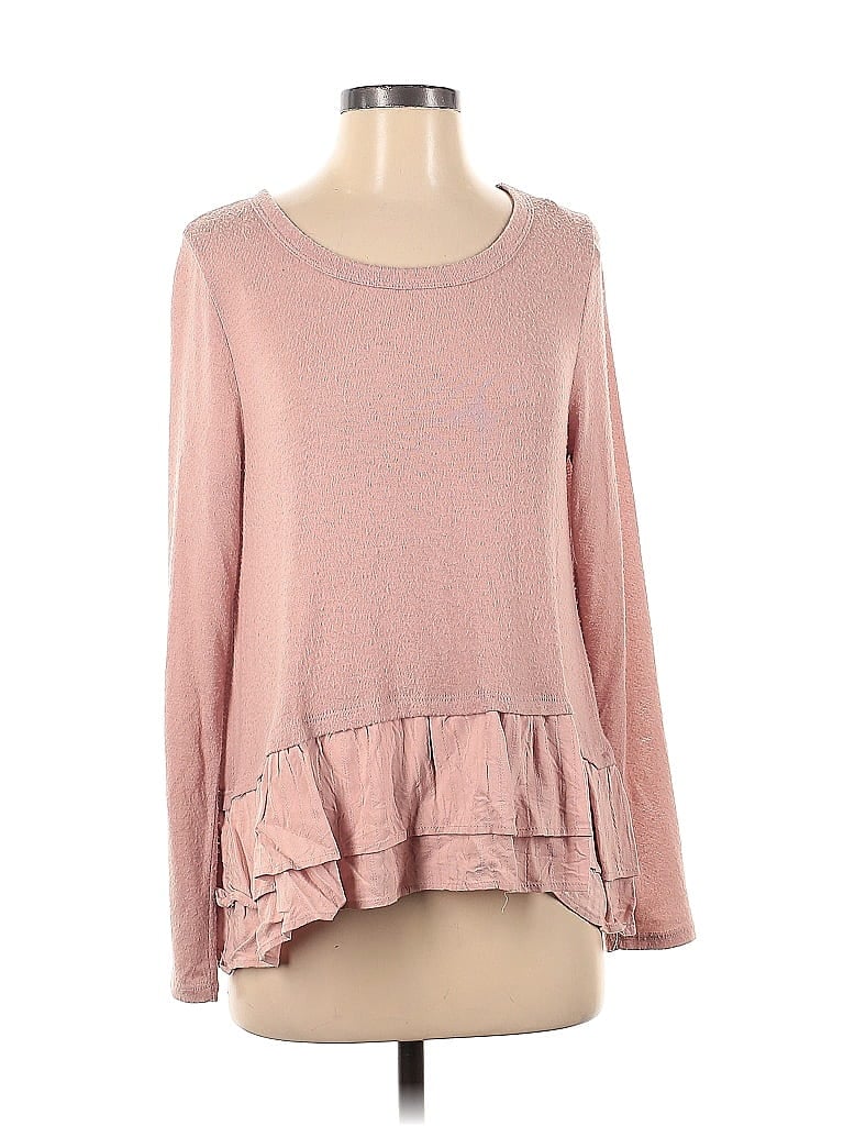 Le Lis Pink Pullover Sweater Size S - photo 1