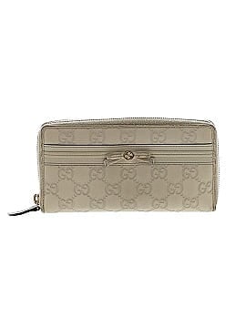 Gucci Bow Continental Wallet Guccissima Leather (view 1)