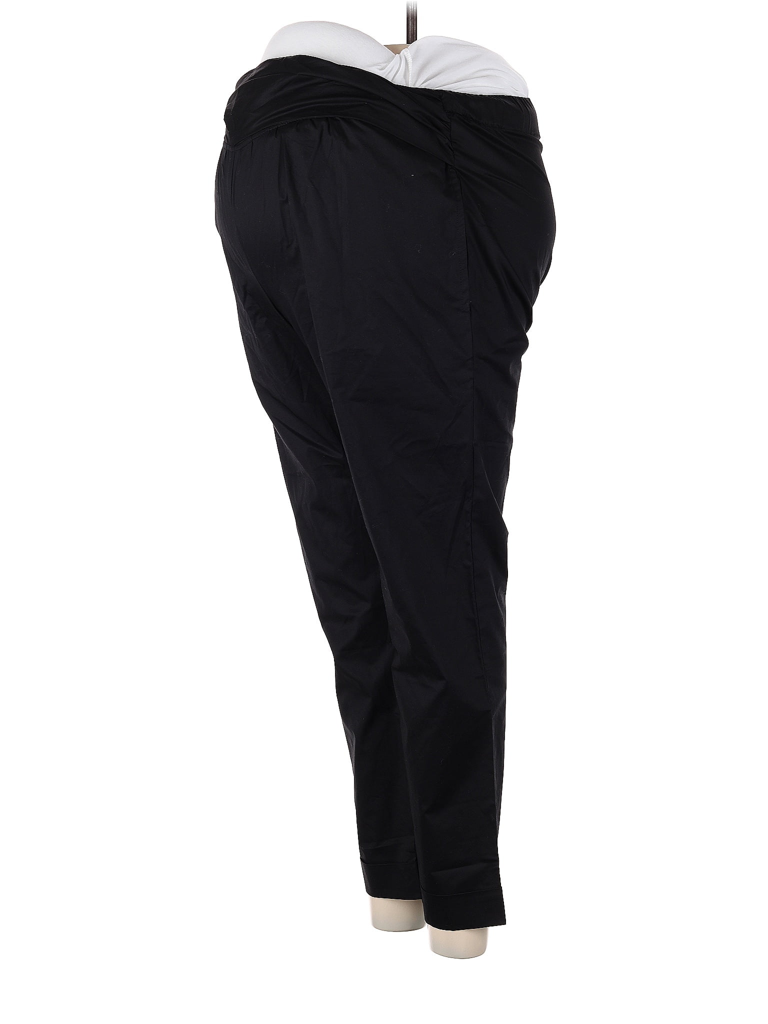 Hatch Solid Black Dress Pants Size Med Maternity (2) (Maternity) - 82% off