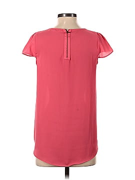 Pink Rose Short Sleeve Blouse (view 2)