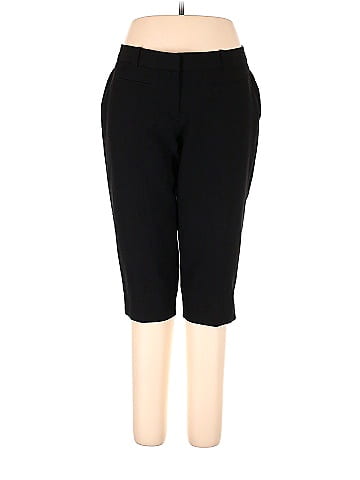 Black Petite Casual & Dress Pants