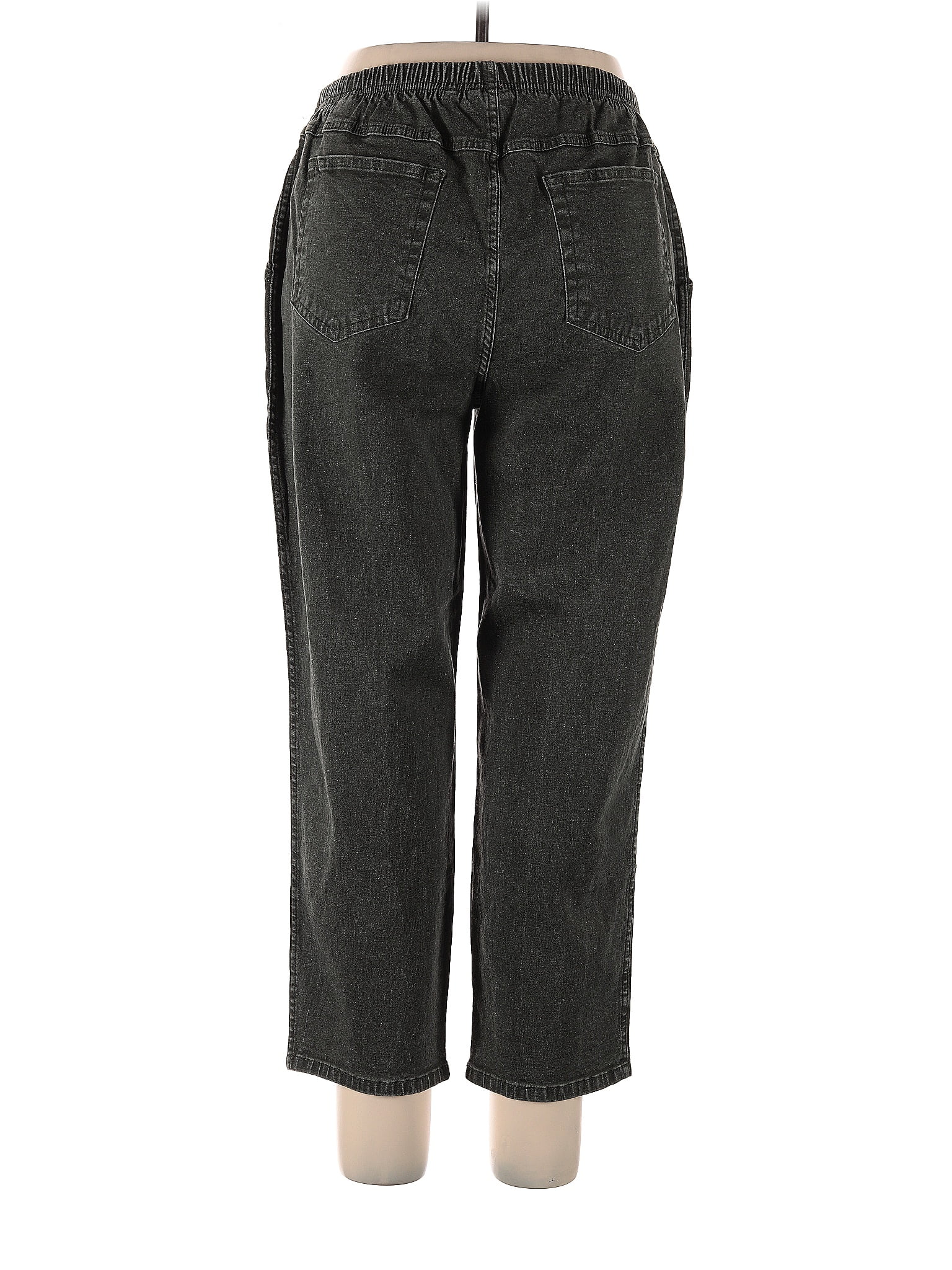 J.Jill Black Gray Casual Pants Size 3X (Plus) - 72% off
