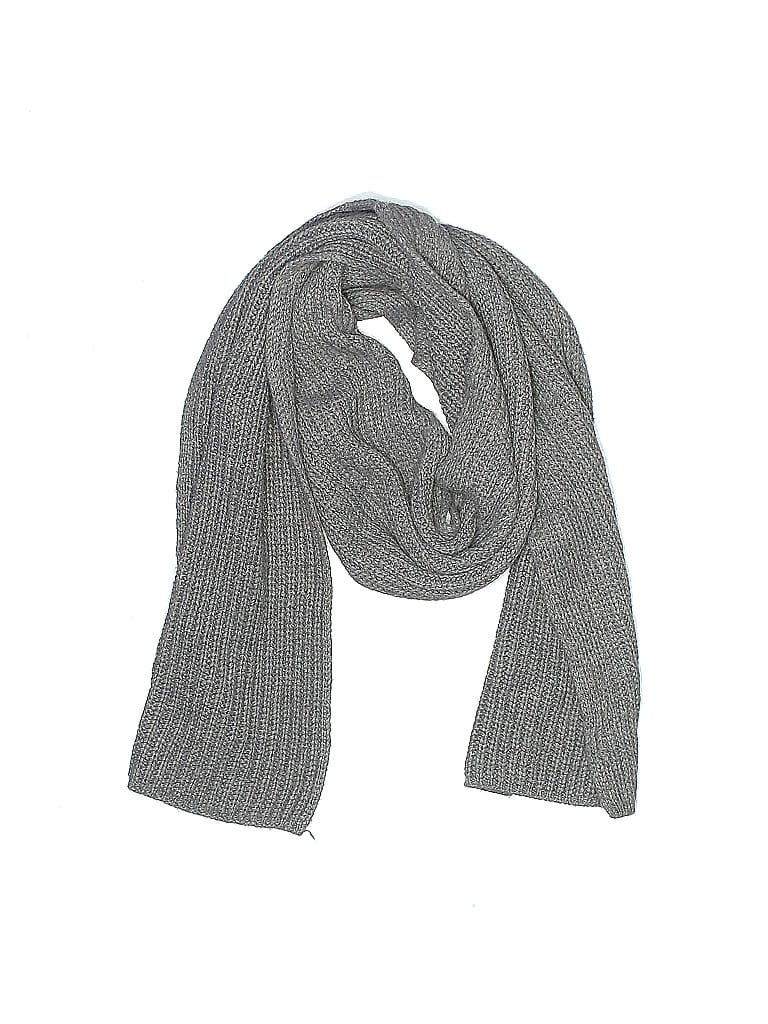 A New Day 100% Recycled Polyester Gray Scarf One Size - photo 1