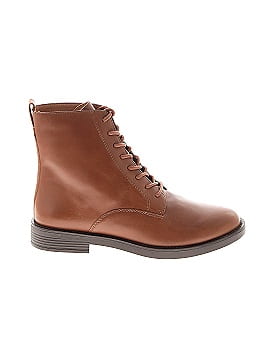 Madewell The Evelyn Lace-Up Ankle Boot (view 1)