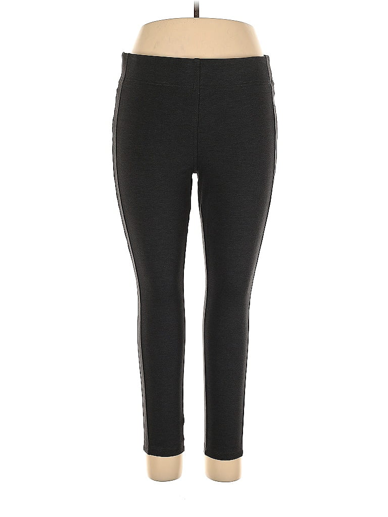 Pantalon Noir à Paillettes Ann Taylor Loft - Taille 14P (Petite) - Occasion Comme Neuf