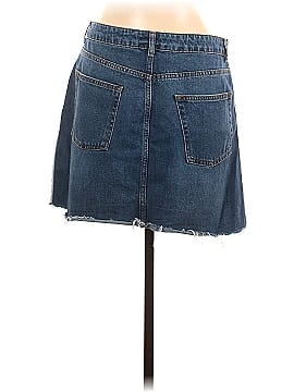 Topshop Denim Skirt (view 2)