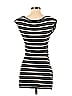 White House Black Market Stripes Zebra Print Black Casual Dress Size XS - photo 2