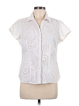 DressBarn Short Sleeve Button-Down Shirt (view 1)