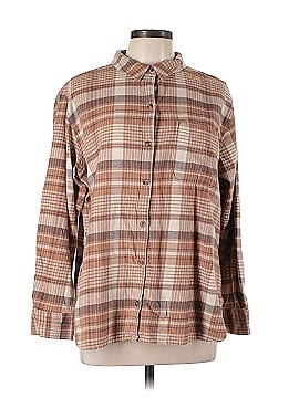 So Slimming by Chico's Short Sleeve Button-Down Shirt (view 1)