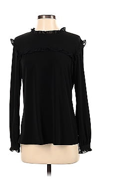 Karl Lagerfeld Paris Long Sleeve Blouse (view 1)