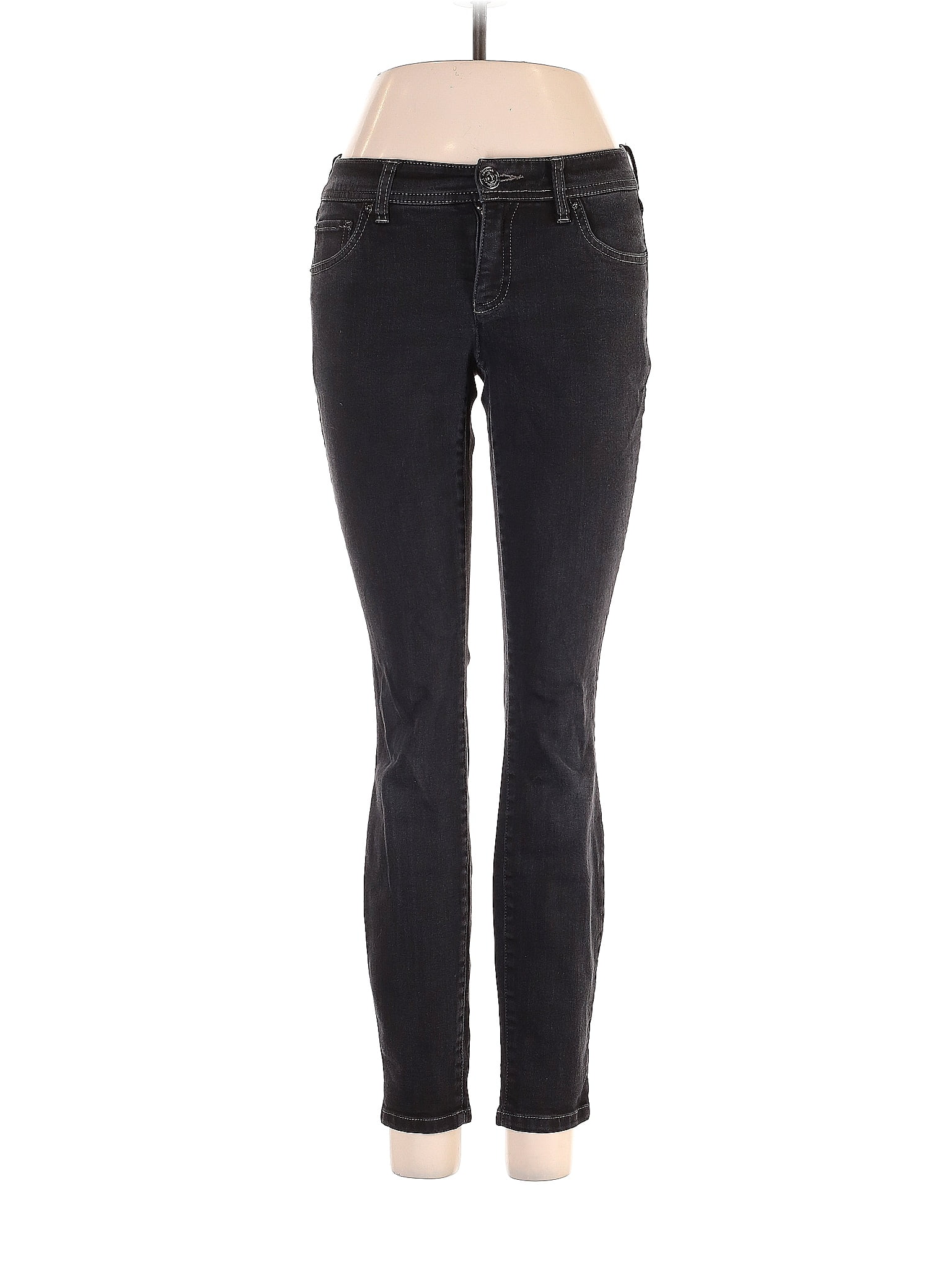 INC International Concepts Solid Black Jeggings Size 2 (Petite) - 69% off