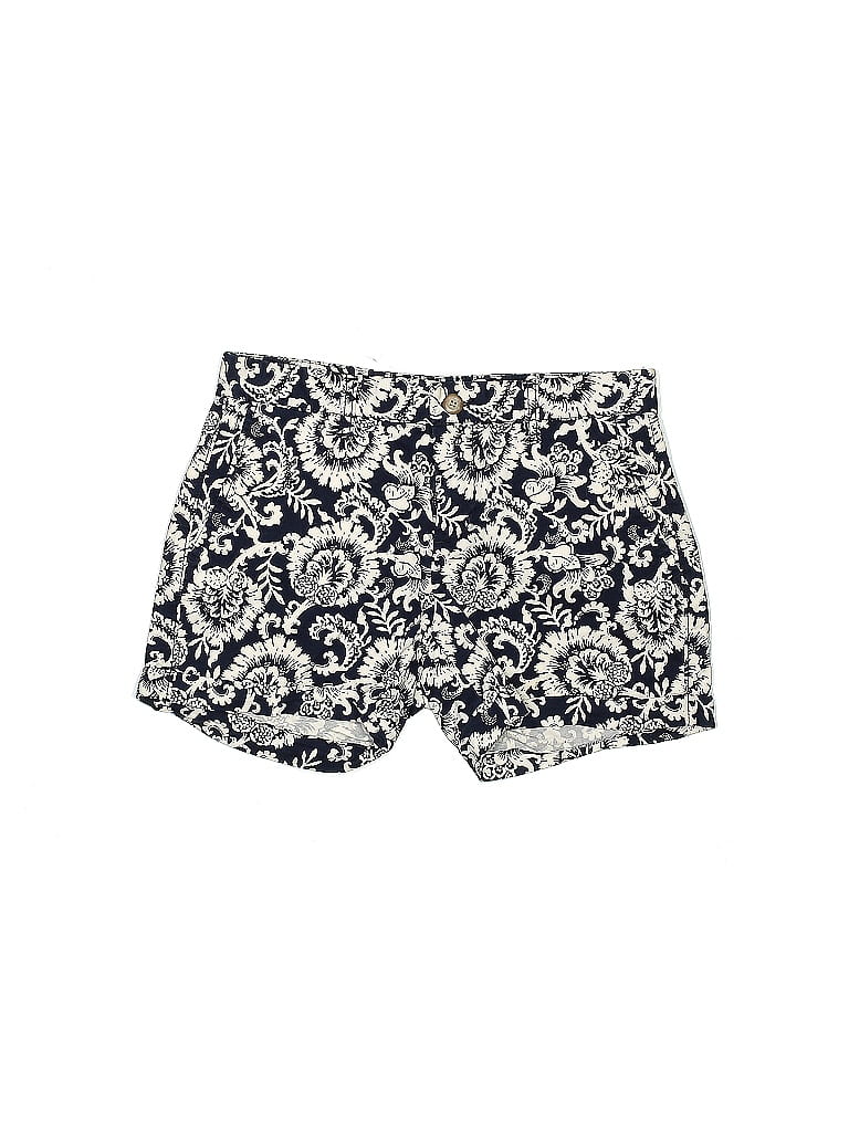 Gap Outlet Floral Multi Color Blue Dressy Shorts Size 0 41 off ThredUp