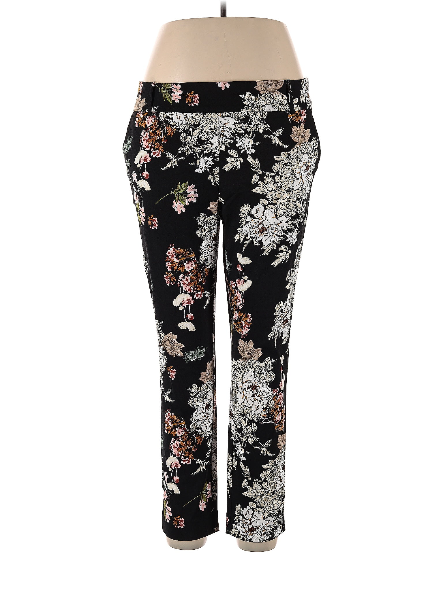 Jules & Leopold Floral Black Dress Pants Size XL - 64% off | ThredUp