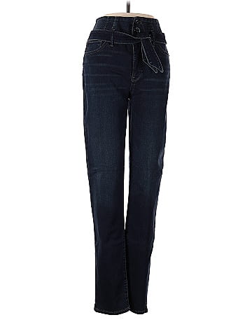 Lucky Brand Solid Blue Jeans Size 4 - 70% off