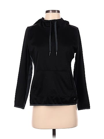Danskin Now 100% Polyester Solid Black Pullover Hoodie Size 4 - 44% off