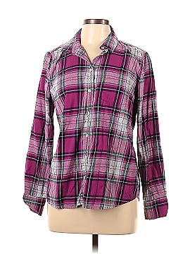 J.Crew Factory Store Long Sleeve Button-Down Shirt (view 1)