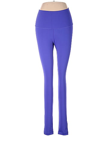 Calia by Carrie Underwood Solid Purple Leggings Size M - 59% off