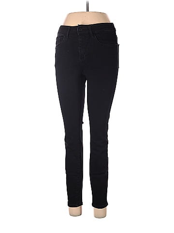 Pilcro and The Letterpress Solid Black Jeans 29 Waist - 78% off