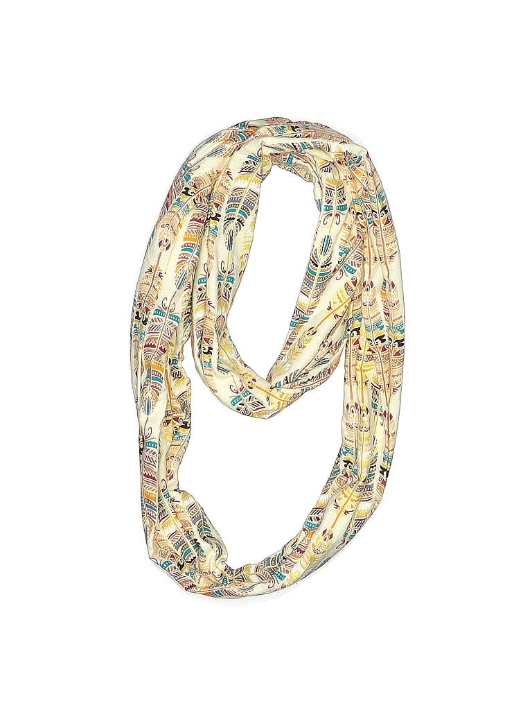 Pre-owned Assorted Brands Scarf In White