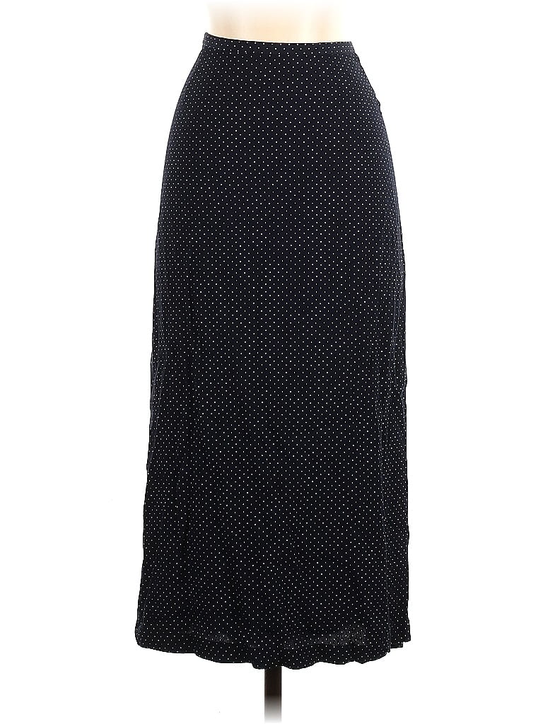 Chaus 100% Rayon Polka Dots Black Casual Skirt Size 3 - photo 1