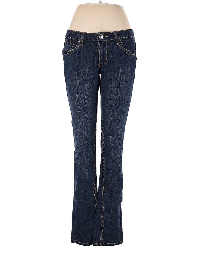 Lexi Hearts Chevron Blue Jeans Size 7 - photo 1