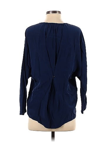 Gallery Couture Long Sleeve Silk Top (view 2)