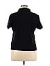 Karen Scott 100% Cotton Black Short Sleeve Button-Down Shirt Size XL - photo 2