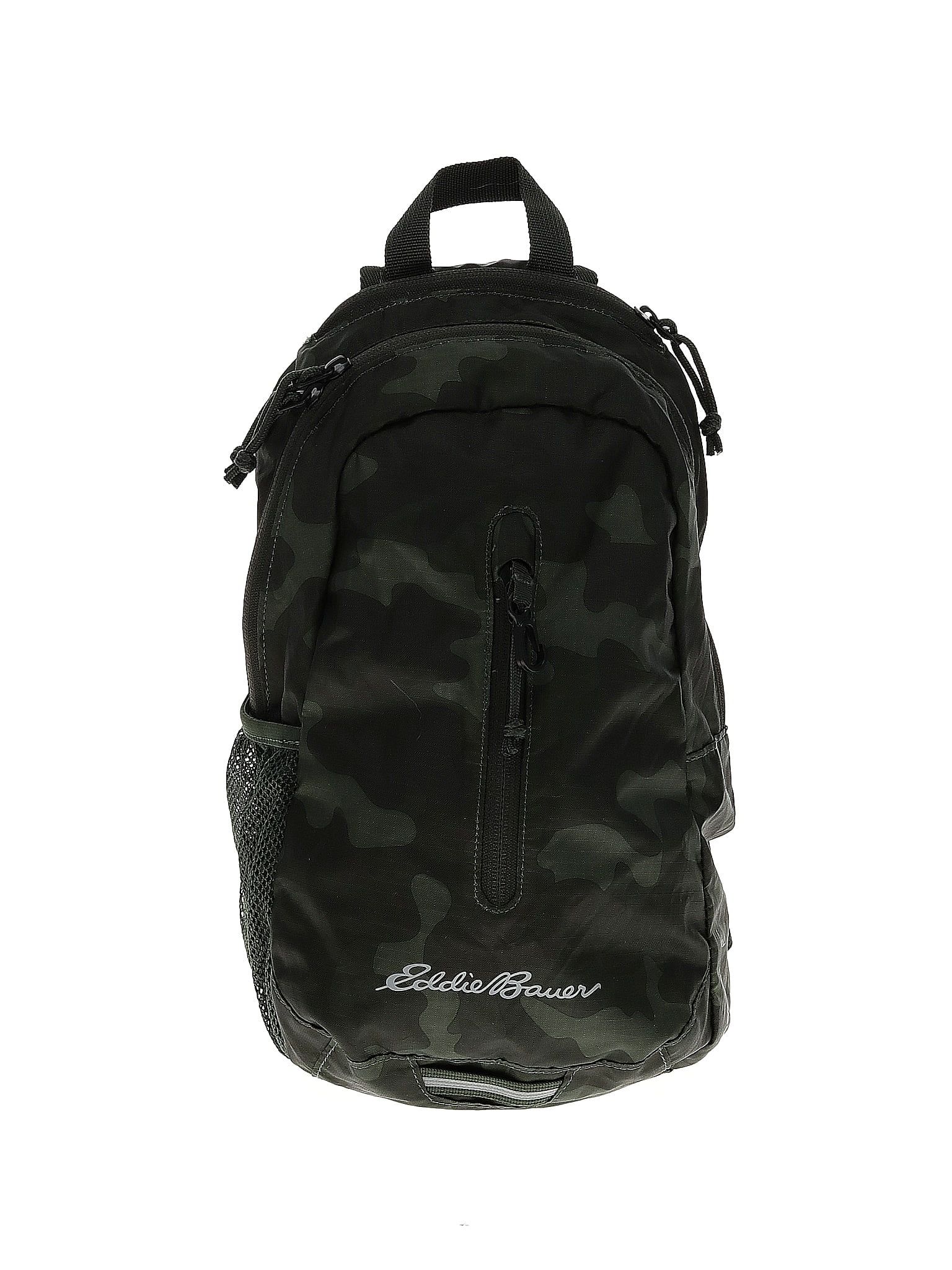 Eddie Bauer Camo Multi Color Black Backpack One Size - 62% off