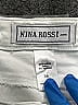 Nina Rossi Jeans Hearts Stars White Jeans Size 7 - photo 3