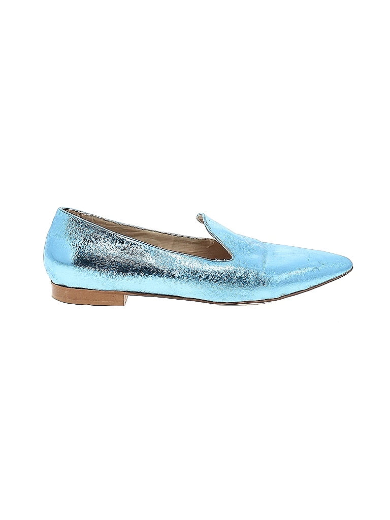 George J. Love Solid Blue Flats Size 40 (EU) - 70% off | ThredUp